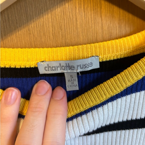 Charlotte Russe stretch crop top - Picture 3 of 3